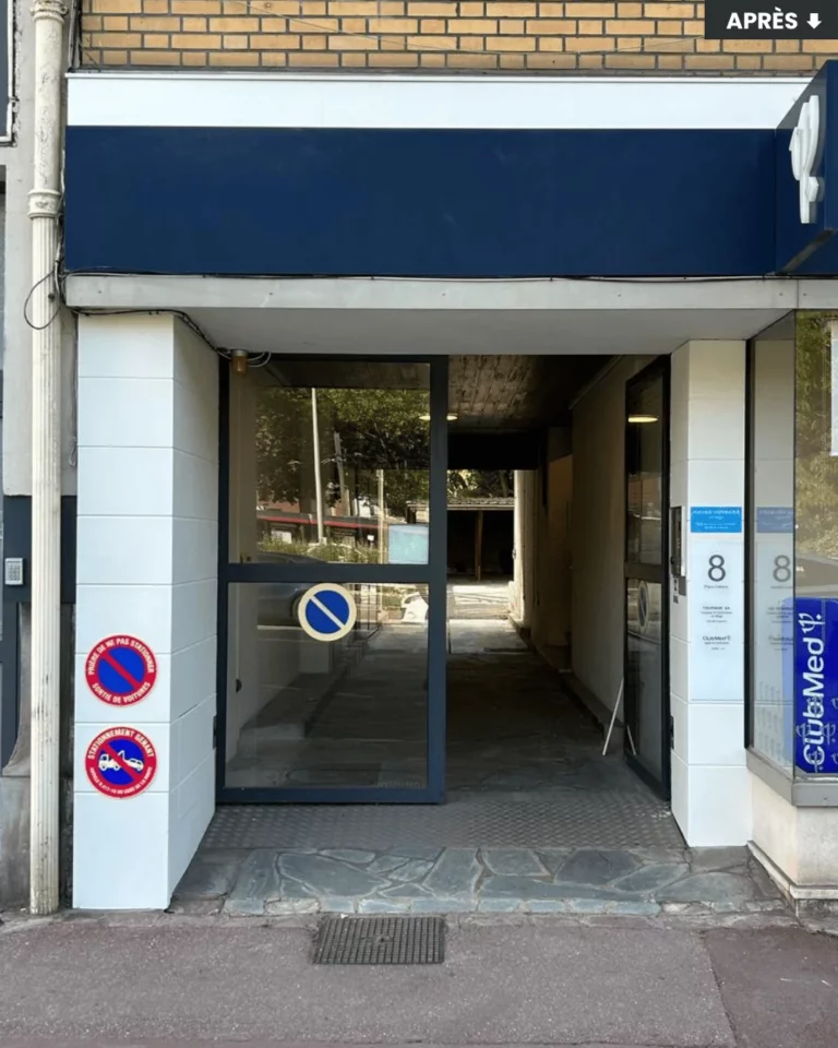 Travaux rénovation façade porsche après